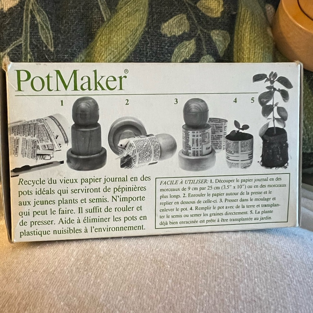 PotMaker Newspaper Plant Pot Maker - Picture 2 of 5